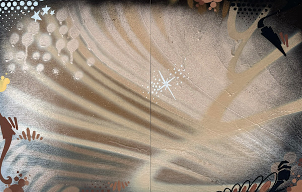 Beige Cosmic (Two pieces) by Zach Winter, Image 2.