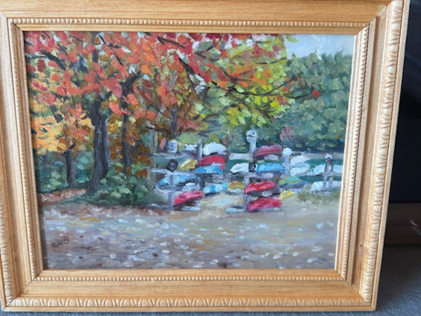 Moreau Park in Fall by Rosie Badera