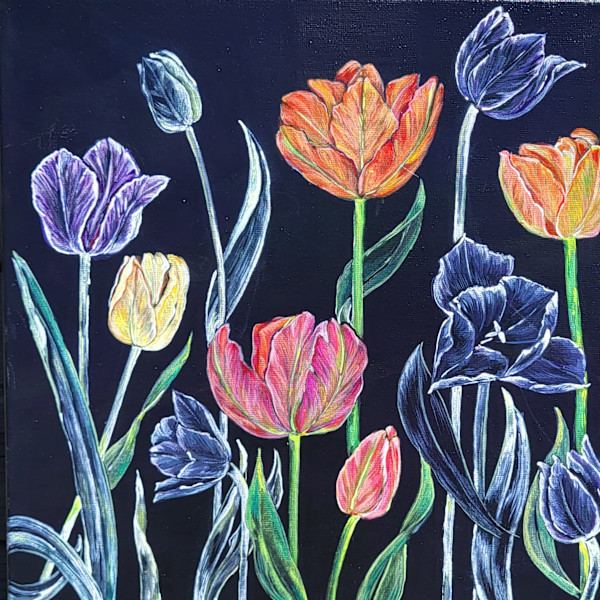 Tulips by Rajshree Jena