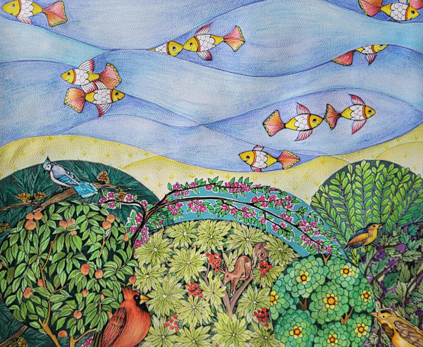 Niagara in spring by Rajshree Jena