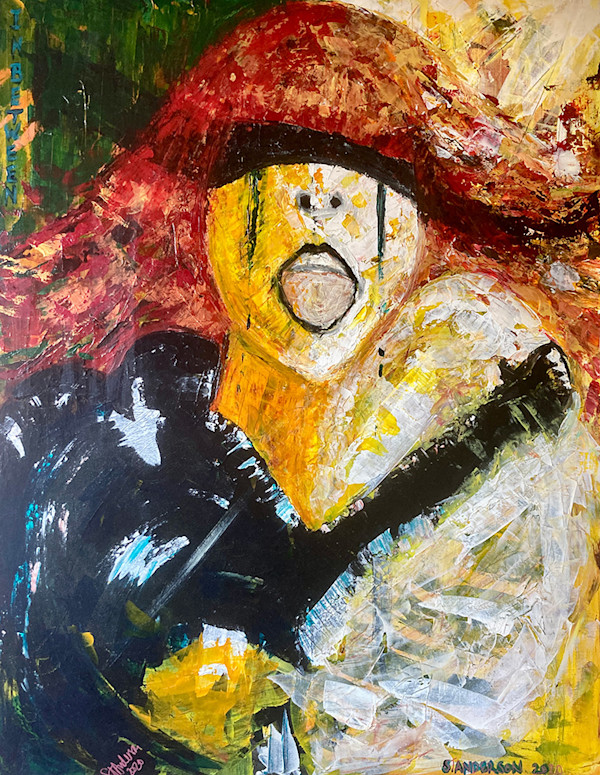 In Between Painting by Samantha Jane Anderson, Image 1.