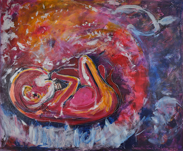 Empress in the Amethyst Cave by Samantha Jane Anderson, Image 1.