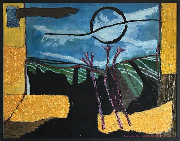 Downs String Plate by Samantha Jane Anderson, Image 1.