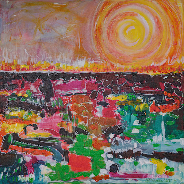 West Beach Story: Dusk by Samantha Jane Anderson, Image 1.