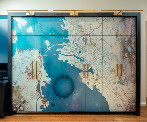 Mapping Connection_ Oakland Mural by Andreina Davila