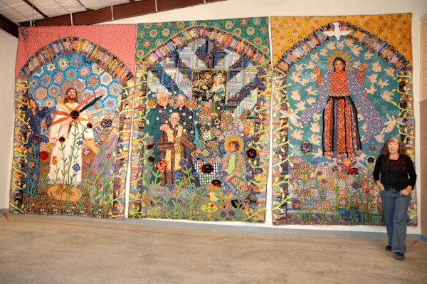 St. Mary Triptych by Terrie Hancock Mangat, Image 1.