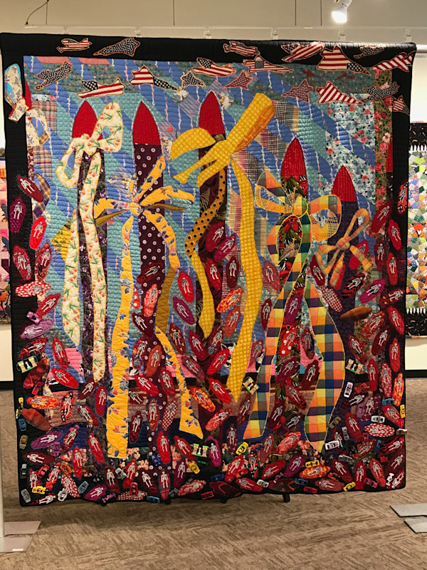 Desert Storm Quilt by Terrie Hancock Mangat, Image 1.