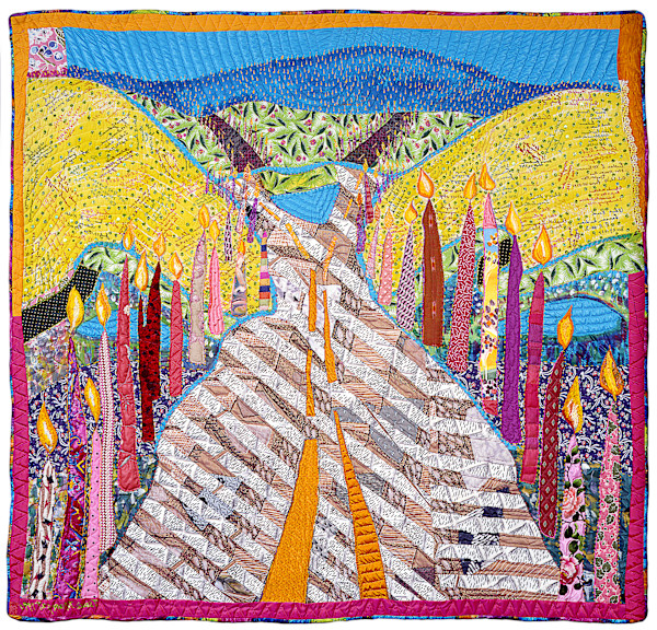 Lane of Flames by Terrie Hancock Mangat, Image 1.
