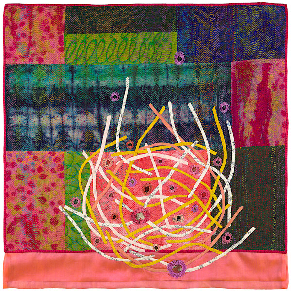 Orb Nest Falling by Terrie Hancock Mangat