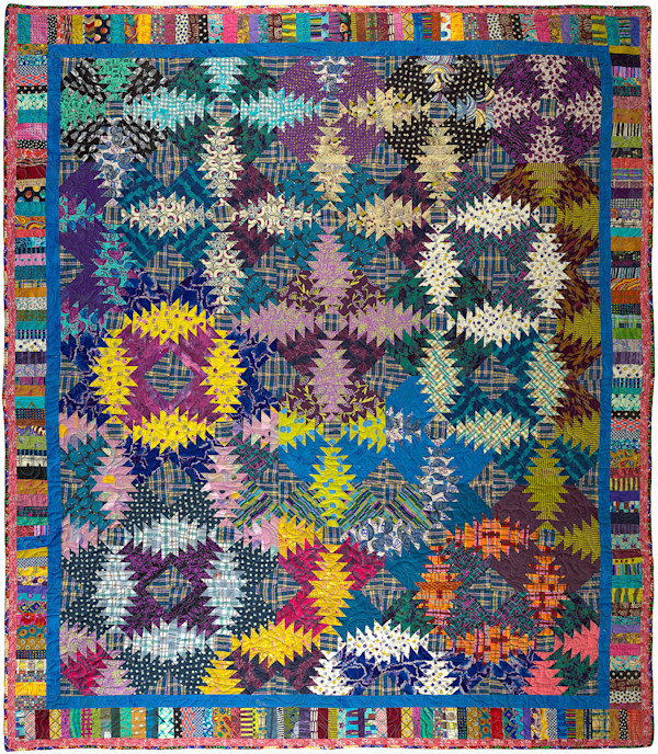 Pineapple Log Cabin 1 by Terrie Hancock Mangat, Image 1.