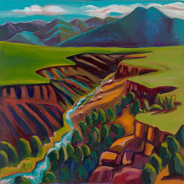 Rio Grand Gorge by Terrie Hancock Mangat, Image 1.