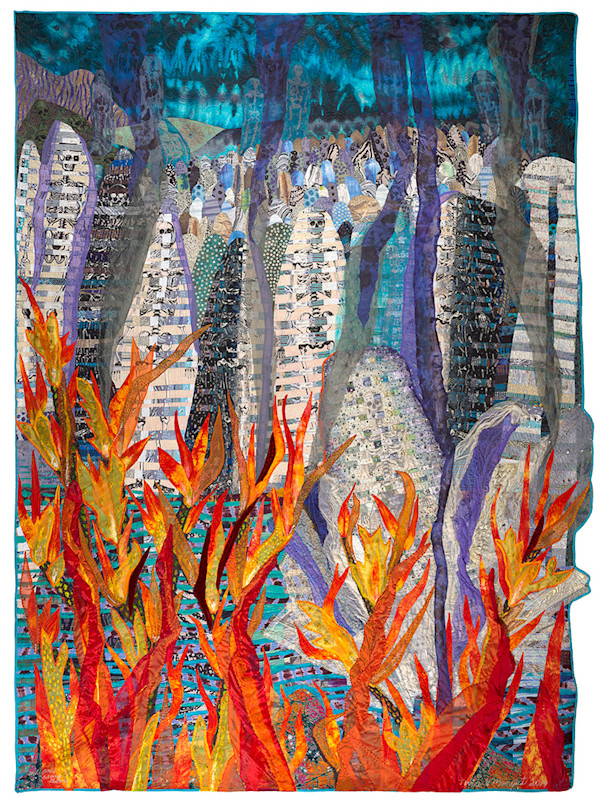 Wildfire/Calving Glaciers by Terrie Hancock Mangat, Image 1.