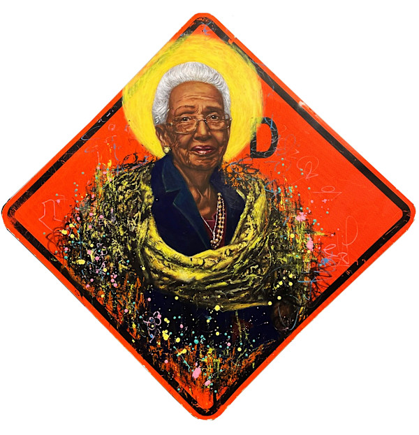 Hidden Figures (Kathrine B.  Johnson by Luis Del Valle, Image 1.