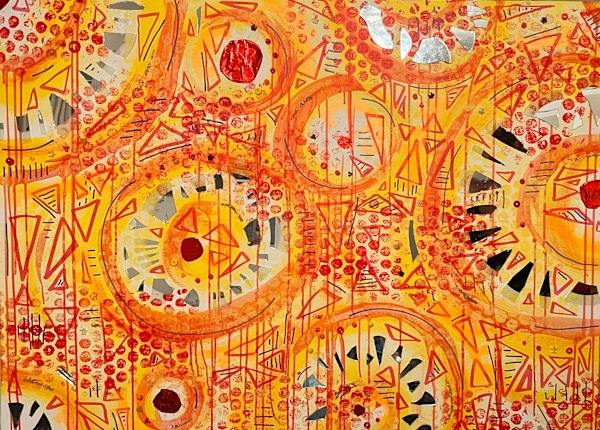 Orange Collage by Adyson McCullough