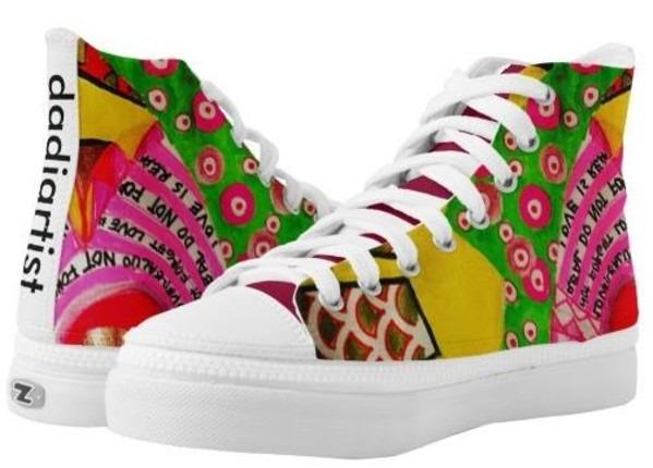 Fearless Kicks_High Cut Canvas by Dennis A. Dizon