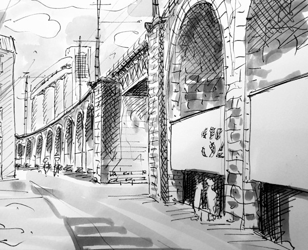 Zürich, Viadukt, 2023 by Martin Spillmann, Image 1.