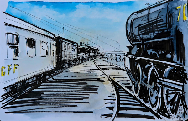 Brugg Windisch, Bahnpark, 2025 by Martin Spillmann, Image 1.