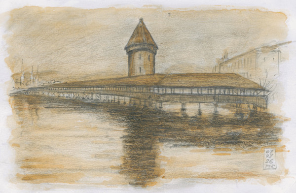 Luzern im Sahrastaub, 2026 by Martin Spillmann, Image 1.