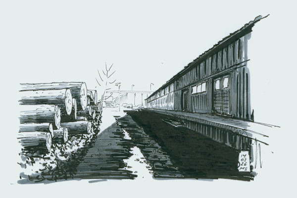 Windisch, SBB Güterschuppen nähe SBB Historic, 2026 by Martin Spillmann, Image 1.