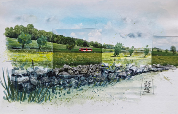 Chemin de fer du Jura, 2025 by Martin Spillmann, Image 1.