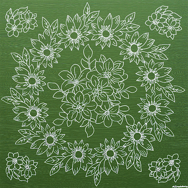 Mandala 005 by Alyson Sheldrake