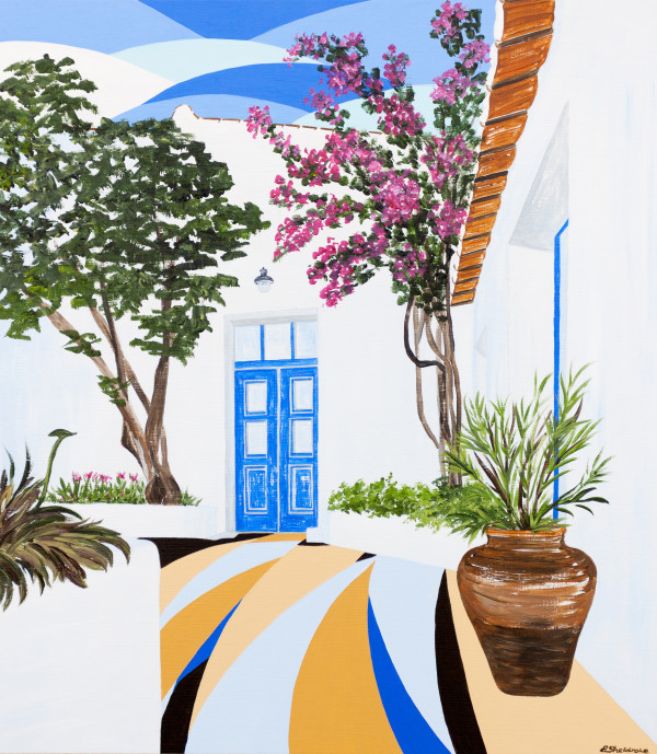 The Blue Door by Alyson Sheldrake