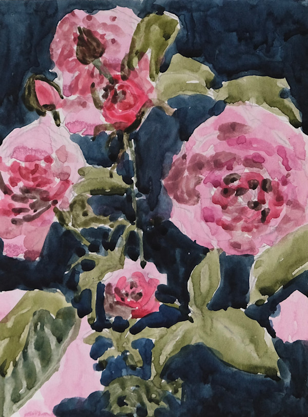 Roses at Midnight by Lezanne Scott