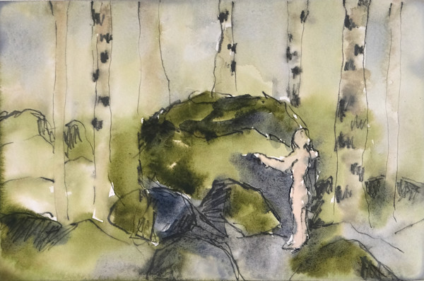 Among the Birches by Lezanne Scott, Image 1.