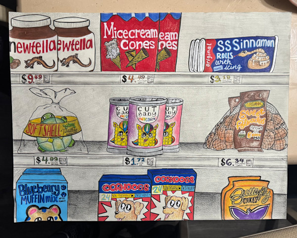 Silly Grocery Store by Ashley Chesna, Image 3.