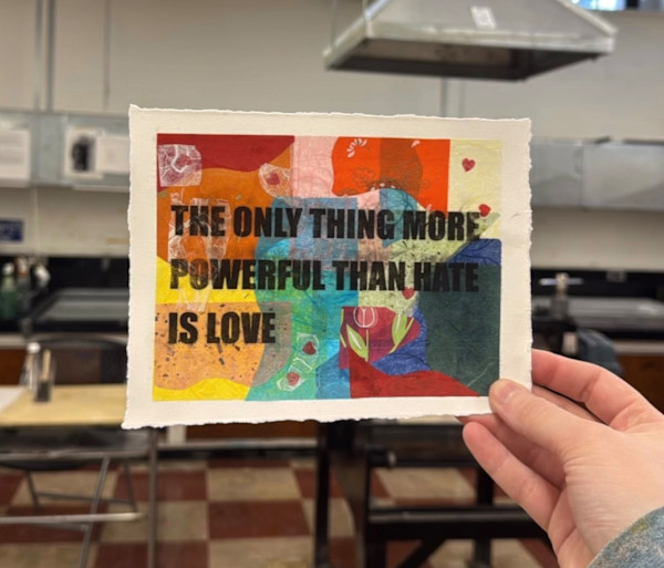THE ONLY THING MORE POWERFUL THAN HATE IS LOVE by Ashley Chesna