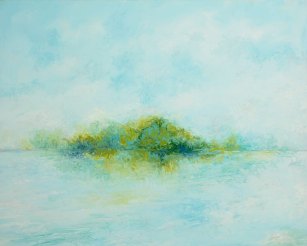 Dissolving Islands Blue