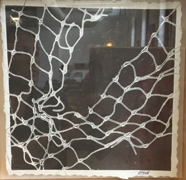 Wire Web #8 framed