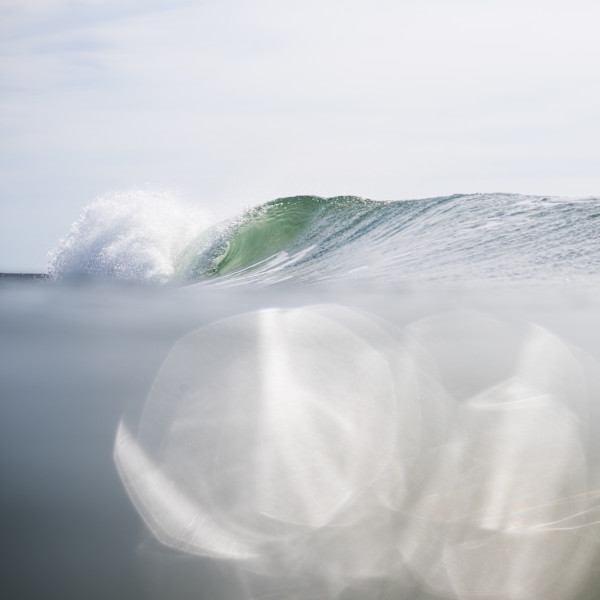 Summer Waves in Green