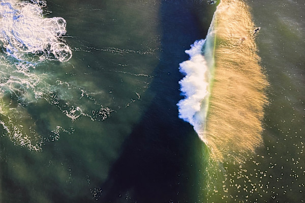 Golden Waves Aerial by Cate Brown, Image 1.