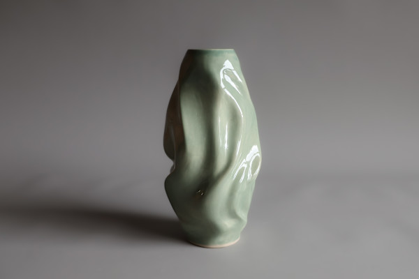 Vessel 8 (green 2) 1/2 by Topher Gent, Image 1.
