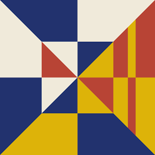 Lines Nautical Blue B, Edition 2 of 2