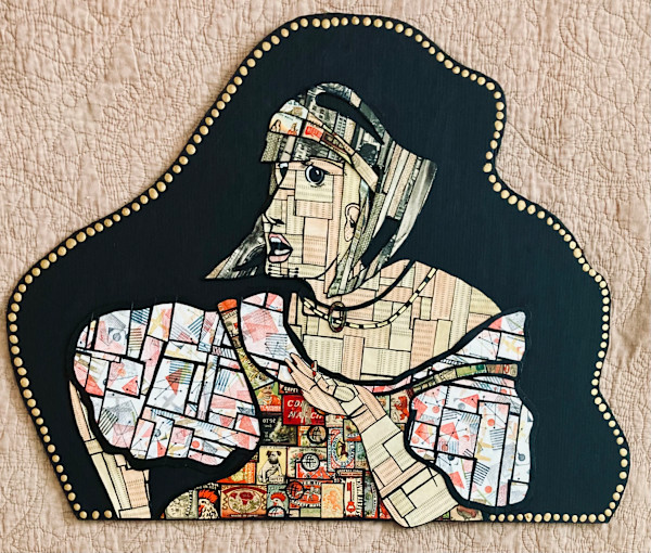 Collaged Woman 2 by Tina Maier, Image 1.