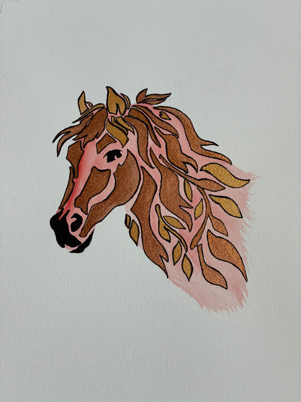 Year of the Horse by Evelyn Tsuha, Image 1.