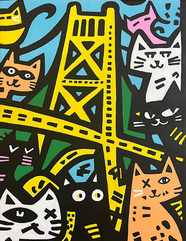 Sactown River Cats by Ron Hall, Image 1.