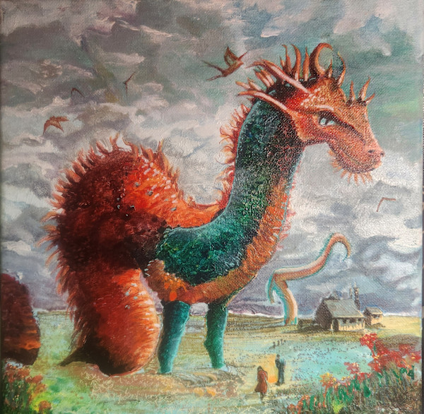 Thought-Provoking Creature by Kari Uhlman, Image 1.