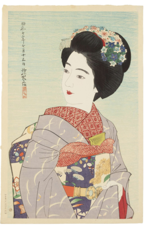 Maiko by Ito Shinsui, Image 1.
