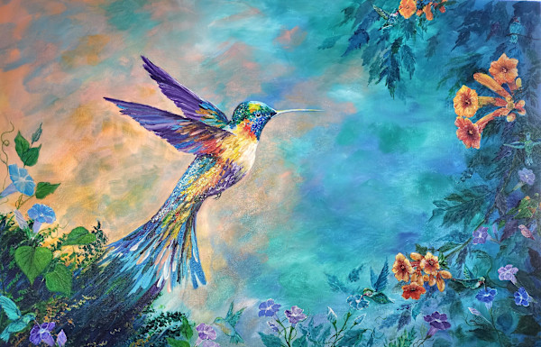 9 Feathered Jewels by Kathie Widing, Image 1.