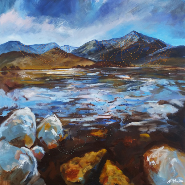 Lochan na h-Achlaise by Julie Arbuckle