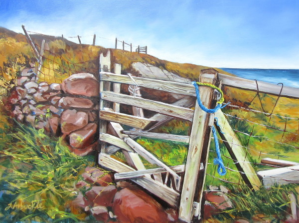 Portrait of a Gate by Julie Arbuckle