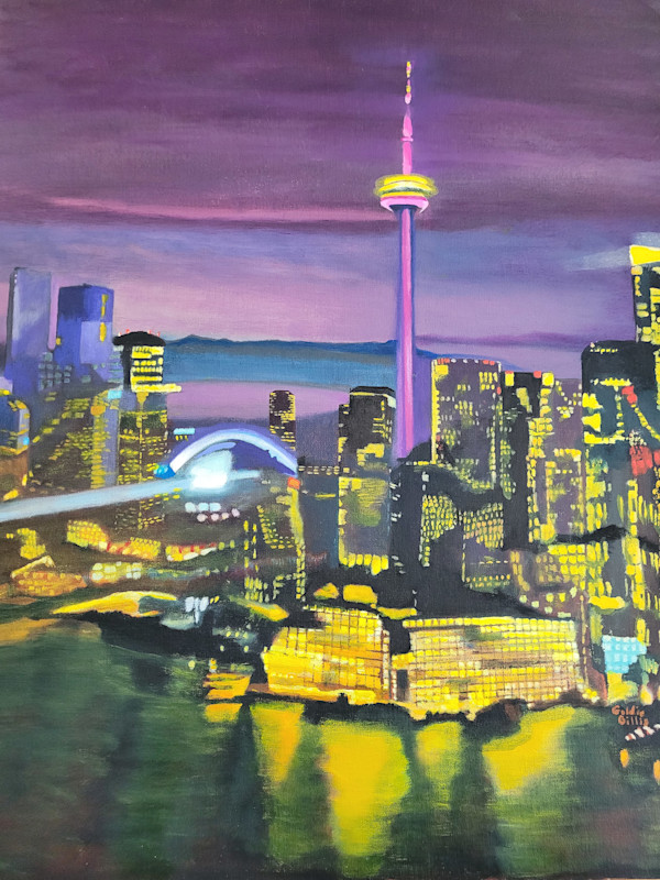 Toronto Skyline by Goldie Gillis, Image 1.