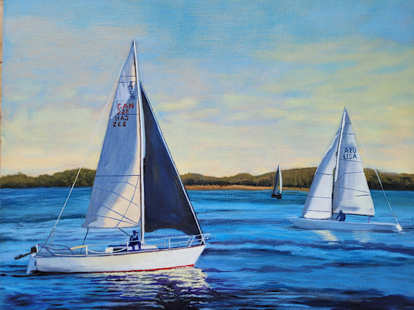 Regatta Day, Charlottetown by Goldie Gillis, Image 1.