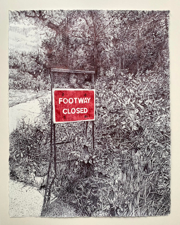 Footway Closed by Gail Hoban, Image 1.