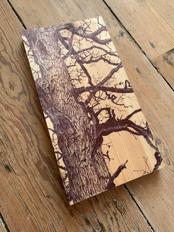 Wood on Wood 1 by Gail Hoban, Image 1.