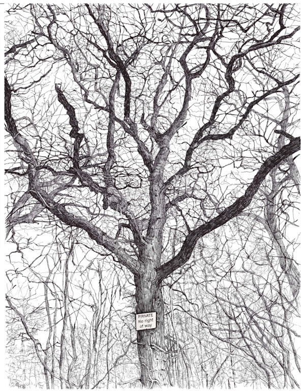Private no Right of Way by Gail Hoban, Image 1.