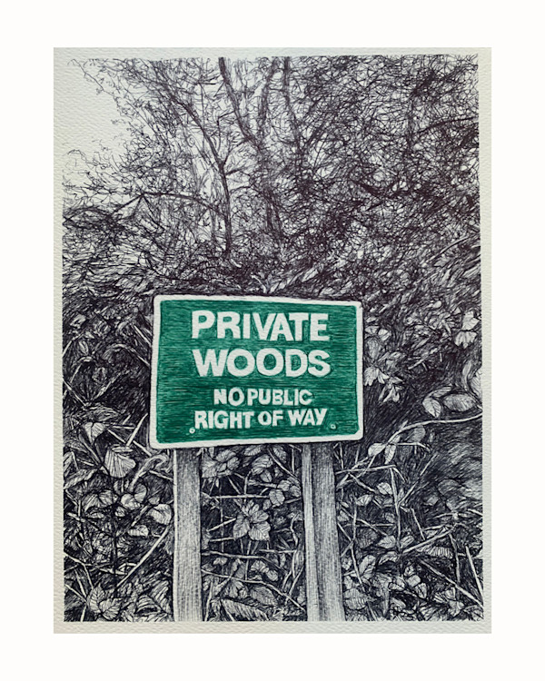 Private Woods by Gail Hoban, Image 1.